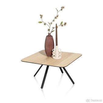 Kompaktní konferenční/odkládací stolek – 60x60 cm Robin - 4