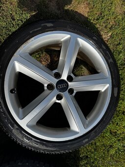 Alu kola Audi r18 5x112 et 29 zimní pneu savo eskymo - 4