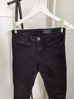Černé slim džíny Noisy May skinny vel 28/32 - 4
