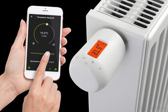 Digitální termostatická hlavice EUROTRONIC Genius LCD 100 - 4