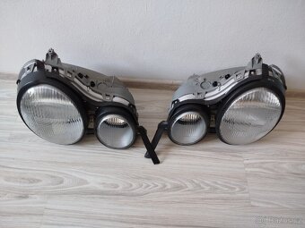 Mercedes W210 předfacelift – nové světlomety HELLA - 4