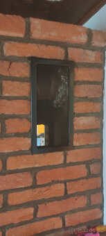 2ks Větrací krbová mřížka 22x45 cm ČERNÁ - 4