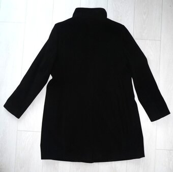 Kvalitní černý zimní kabát/paleto, vel. XL, zn.Marks&Spencer - 4