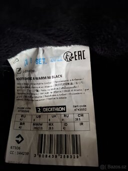 Zimní boty Decathlon vel. 41/42 - 4