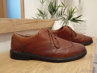 Josef Seibel pánské polobotky vel. 45/46 kožené - 4