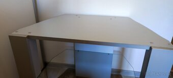 Šedý televizní stolek - 4