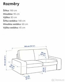 Sedačky Ikea Kivik - 4