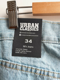 Pánské džíny Urban Classics 90´s Jeans lighter washed, nové - 4