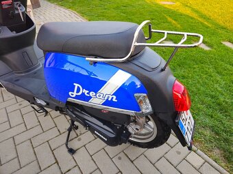 Prodám skútr ZNEN Dream 125 ccm – jako nový, pouze 997 km - 4