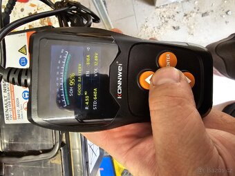 Tester autobaterií 12V KONNWEI KW600 - 4