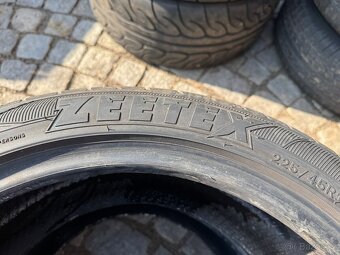 Letni pneu 225/45 r17 zeetex 2ks zánovni 98% vzorek - 4
