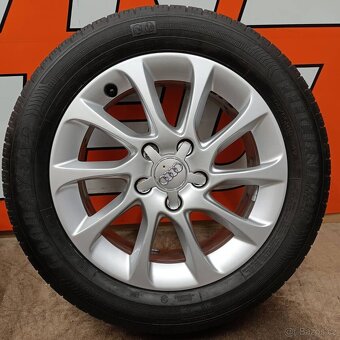ALU kola Audi A3, Octavia 3 +letní pneu 205/55 R16 - 4