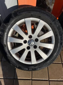 Alu kola originál. VW 5x112 r16 - 4