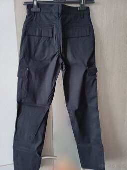 Nové outdoorové černé kalhoty zn. Hip & Hopps vel. 146 - 4