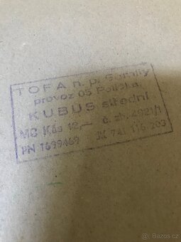 Staré dřevěné kostky - kubus velký a střední - 4