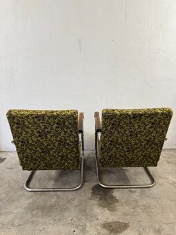 2x funkcionalistické křeslo Thonet B 36 P - 4
