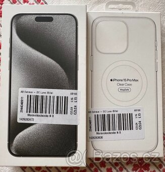 Apple iPhone 15 Pro Max, 512GB bílý titan + krýt - 4