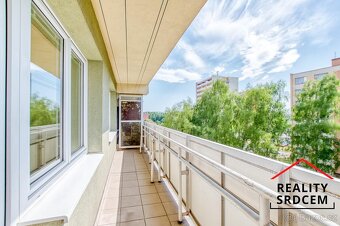 Prodej družs. bytu 2+1 s lodžií i s balkonem/51 m2 na ul. Br - 4