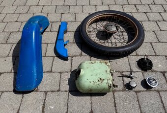 Jawa 50 parez, pionyr, fichtl - díly - 4