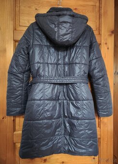 Dámský Prošívaný zimní Kabát s kapucí vel. M / 38-40 - 4