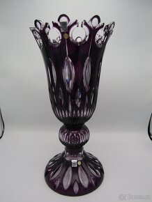 ceasar crystal flamenco váza barevný křišťál - 4