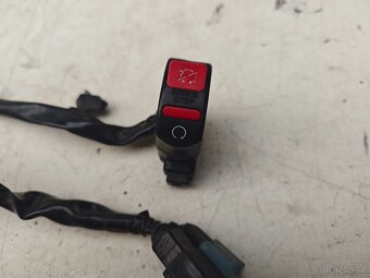 Honda FMX 650 -  Ovladače - kryt řetězu - vodítka - stojan - 4