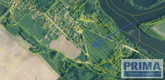 Stavební pozemek 820 m2 a louka 1169 m2 Neznašov - 4