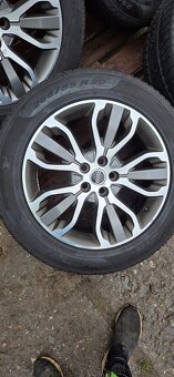 Alu kola R20, 5x120, Range Rover, zimní pneu 255/55 - 4