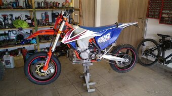 Motardová kola KTM EXC + Brzdový adaptér - 4