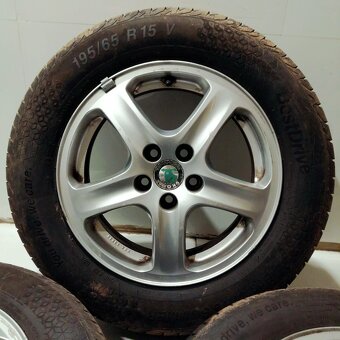 15" ALU kola – 5x100 – ŠKODA (VW, SEAT, AUDI) - 4