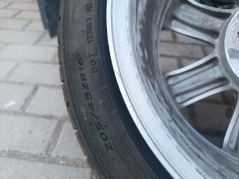 Letní ALU kola Mitsubishi 4x114,3 205/45/R16 - 4