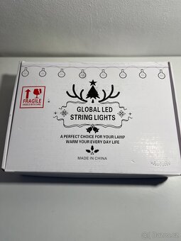 Led žárovkový řetěz 12 m - 4