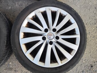 17"letní alu sada 5x112 origo Seat Exeo Audi A4 Octavia - 4