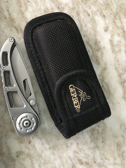 Kapesní zavírací nůž Gerber + pouzdro, ... PC 900 Kč - 4