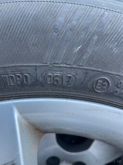 Alu kola škoda octavia 2 15” letni pne 195/65R15 - 4