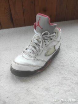 Dětské Jordan Nike Air Boty 5 RETRO - 4