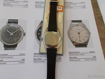 krasne trezorovky hodinky prim 17 jewels rok 1983 funkcni - 4
