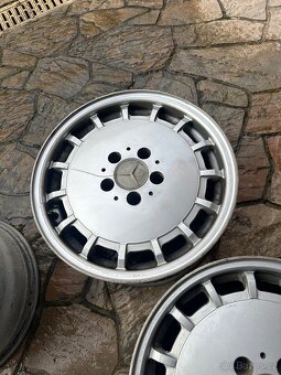 Mercedes Benz ALU kola kanáldekl 16” W201 R129 W124 - 4