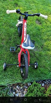 Prodám dětské kolo Arezzo BUBU 14" Red. - 4