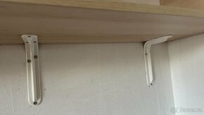 2x Dřevěná police 100x70x30 - 4