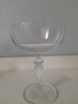 Sada 8 retro vintage sklenic na šampaňské - 4