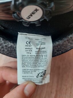 Dětská lyžařská helma Uvex vel. 48-52 - 4