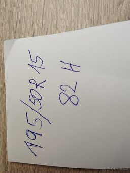 Zimní pneu opel astra 195/50R 15  82H - 4