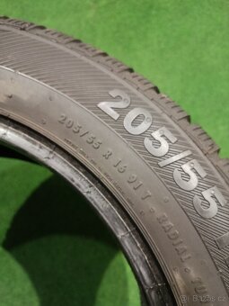 4ks zimni 205/55/16 Barum - 4