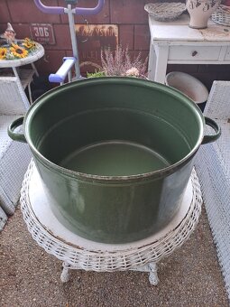 Staré plechové hrnce - 4