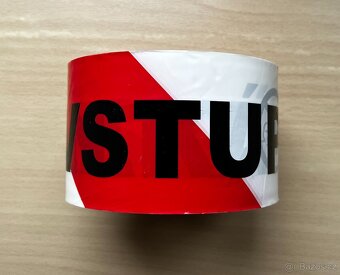 Páska VSTUP ZAKÁZÁN 130 m, šířka 80 mm - 4