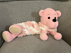 Háčkovaný pyžamožrout medvídek - 4