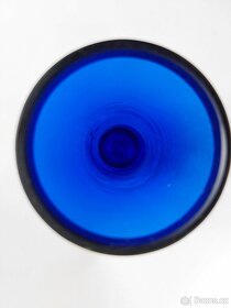 Modrá váza - vysoký smalt - 4
