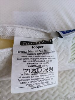 Matrace Dormeo topper - 4