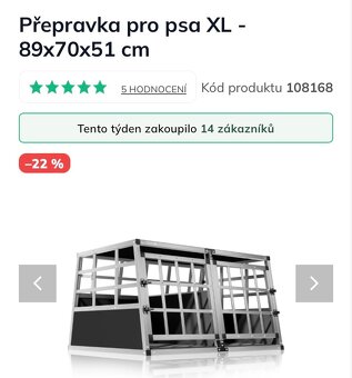 Přepravní klec pro psy - 4
